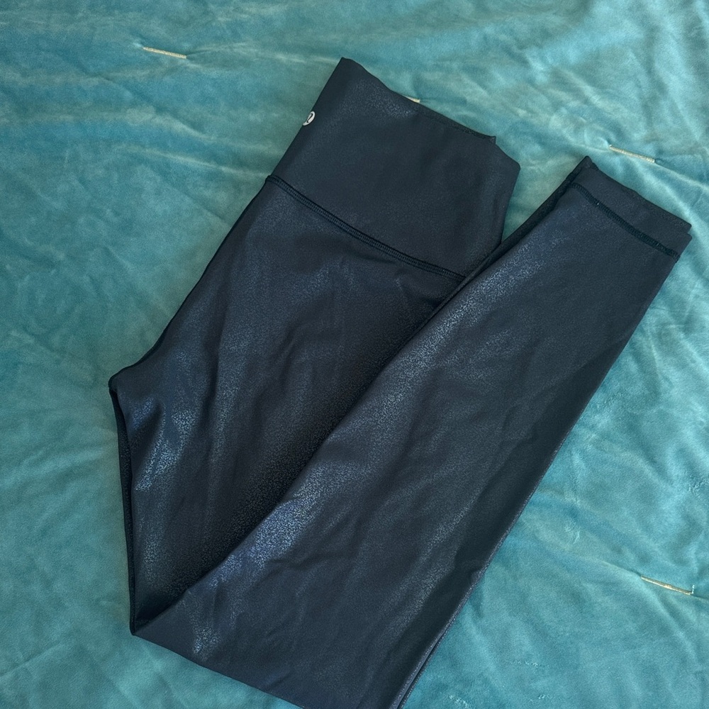 lululemon athletica Shimmering Black Leggings